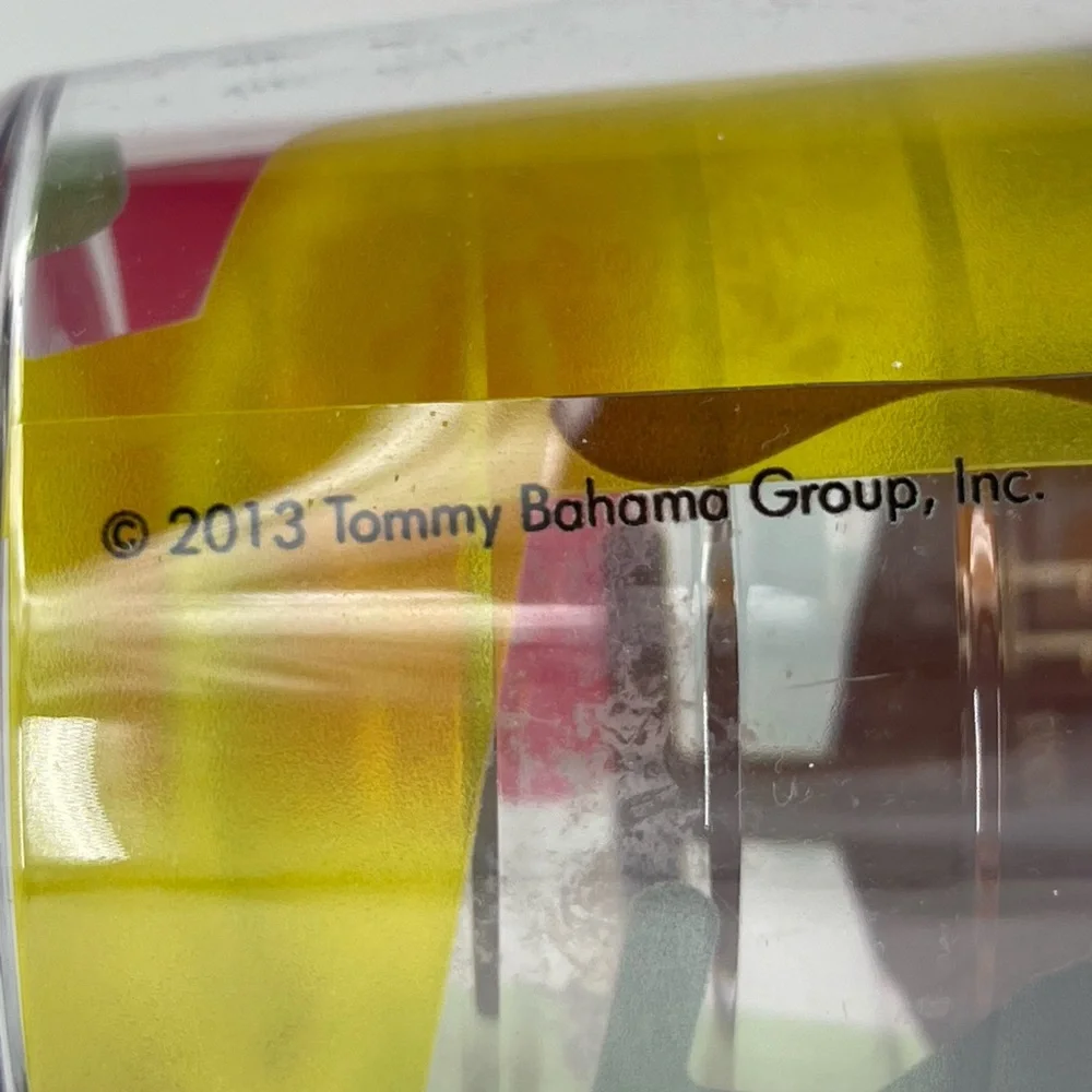 Tommy Bahama Tervis Tumbler 16 Oz Lot of 4 Different Sayings each w/ Travel Lid‎